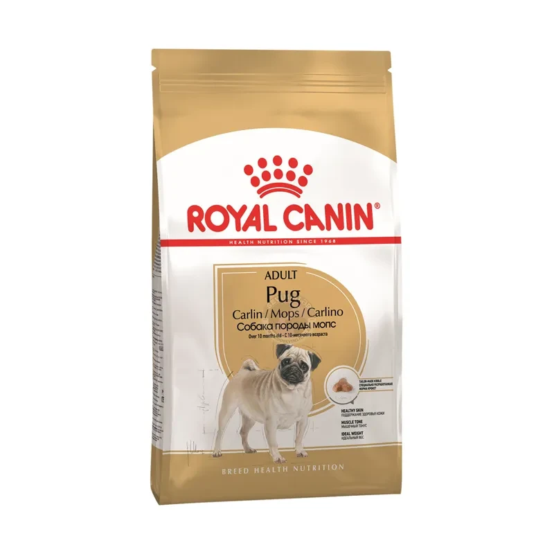 Royal Canin Pug Adult; with chicken, 1.5 kg