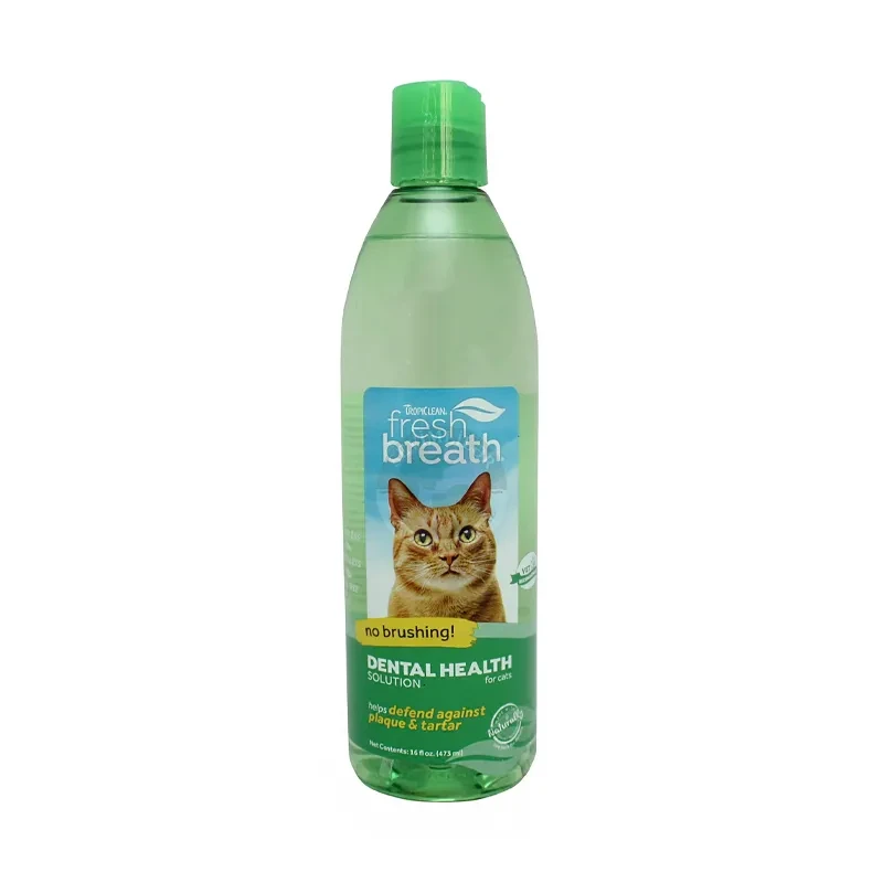 TropiClean — Dental Health Solution для Кошек, 473 мл