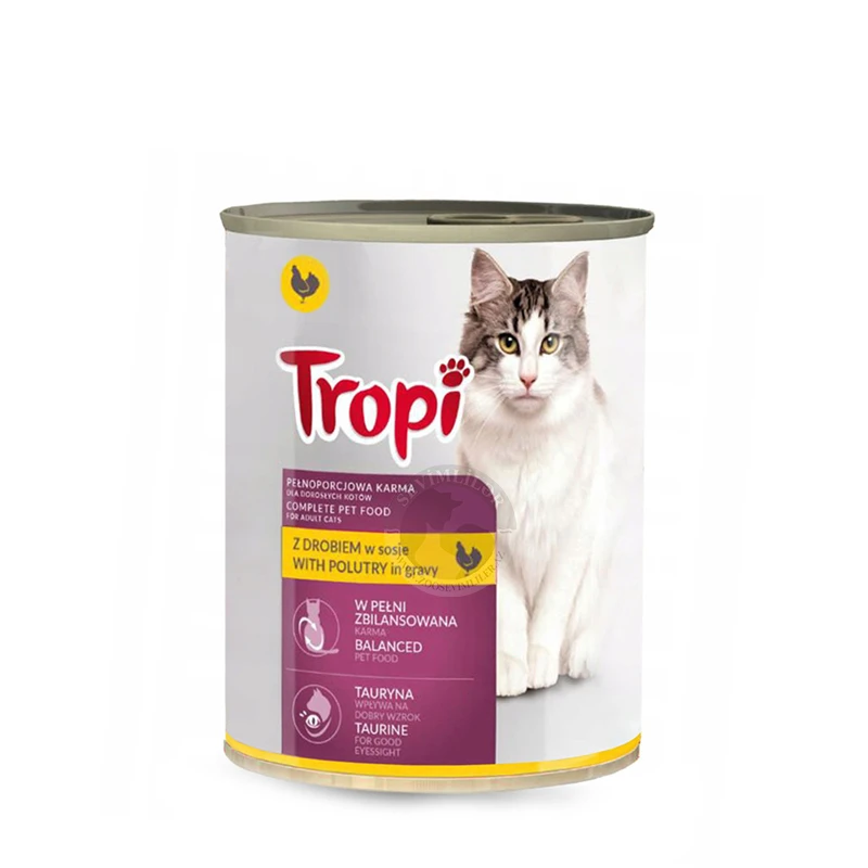 Tropi Adult; с курицей в соусе, 415 гр