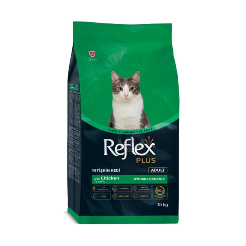 Reflex Plus Adult; с курицей, 1 кг-15 кг