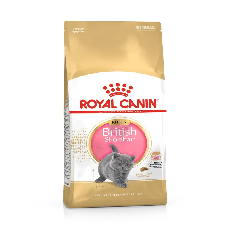 Royal Canin British Shorthair Kitten; with chicken, 400 gr