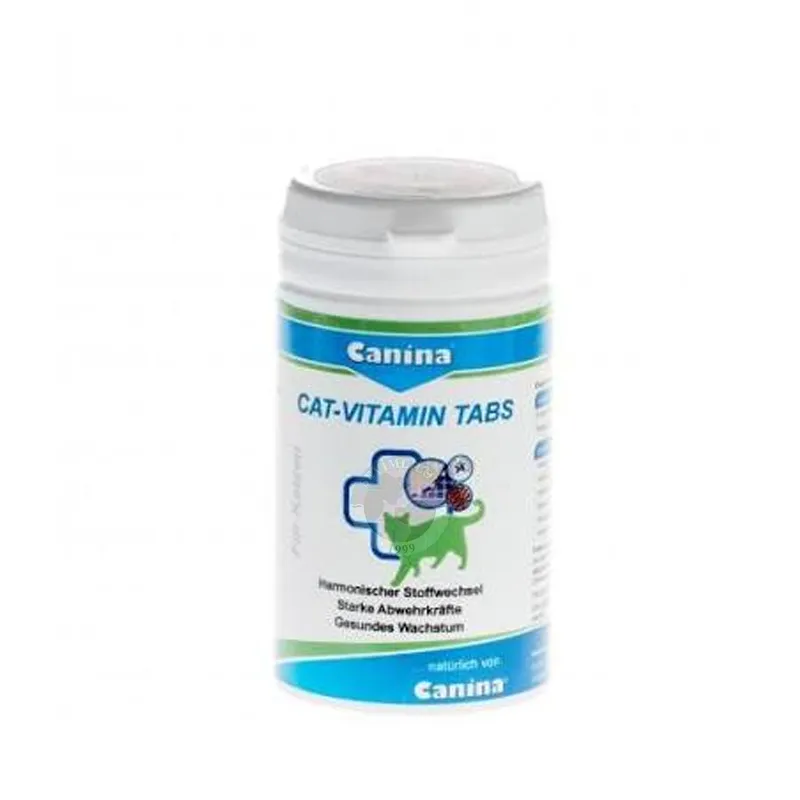 Canina Cat-Vitamin; мультивитамин для кошек; 100 таблеток
