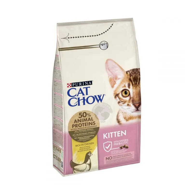 Purina Cat Chow Kitten; с курицей