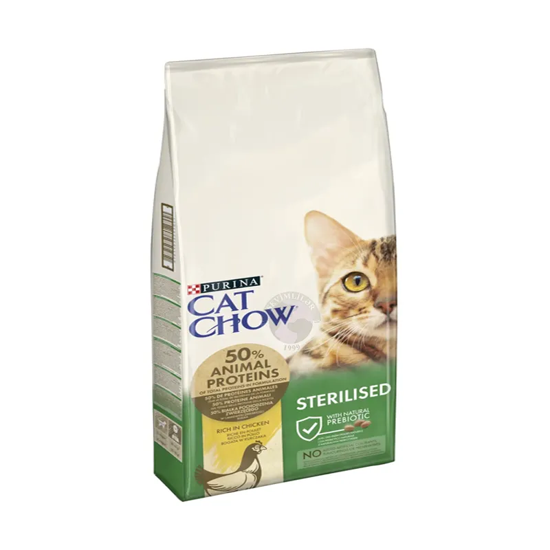Purina Cat Chow Sterilised; with chicken