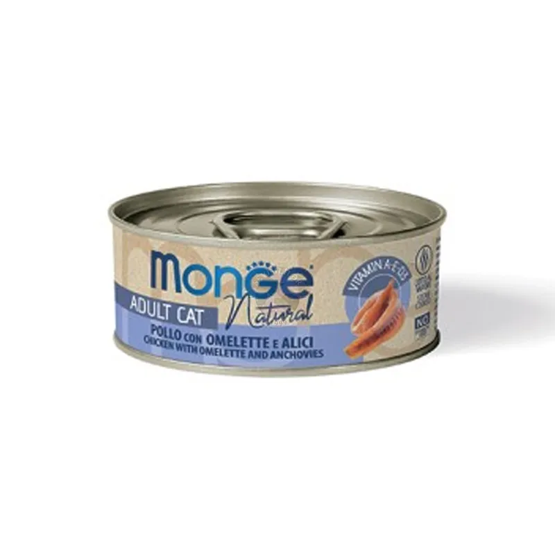 Monge Natural; омлет с анчоусами, 80 гр