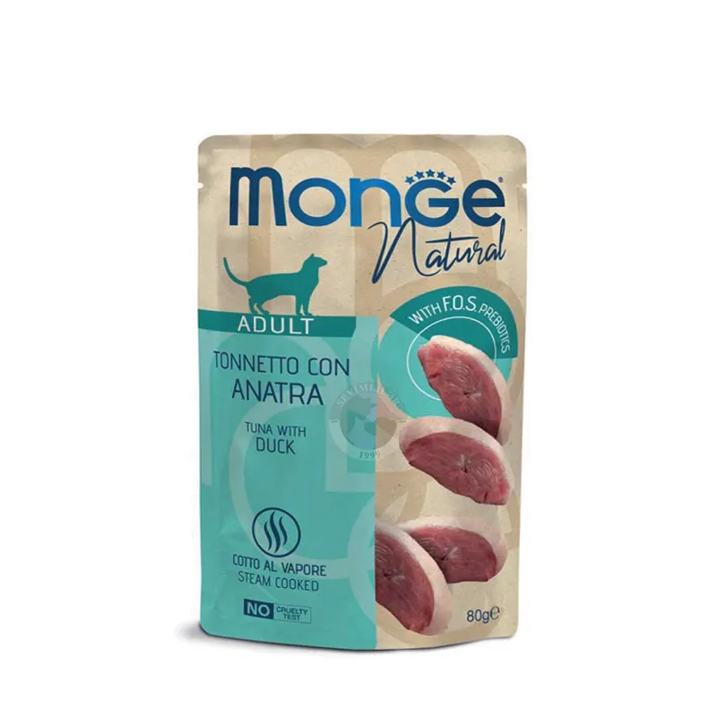 Monge Natural; с уткой в желе, 80 гр