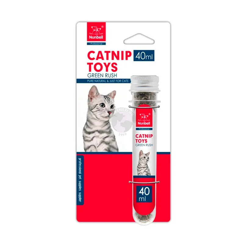 Nunbell; pişiklər üçün qurudulmuş pişik nanəsi, 40 ml