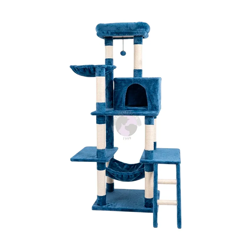 Nunbell; игровой комплекс-когтеточка для кошек