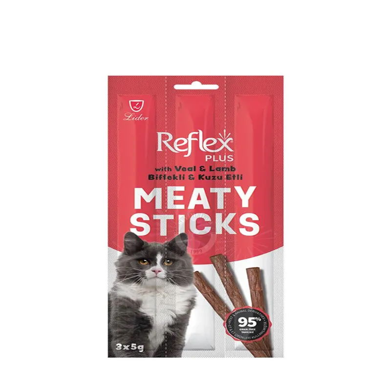 Reflex Plus Mini Sticks; с телятиной и ягнёнком, 3 шт