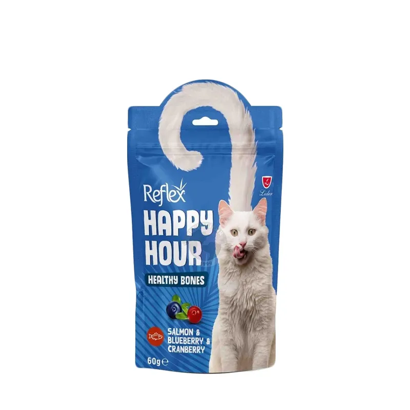 Reflex Happy Hour; с лососем, черникой и клюквой, 60 гр