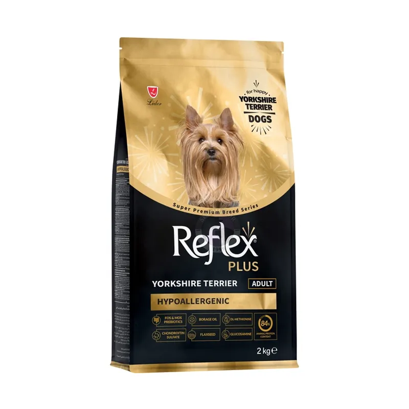 Reflex Plus Yorkshire Terrier Hypoallergenic Adult; with chicken, 2 kg